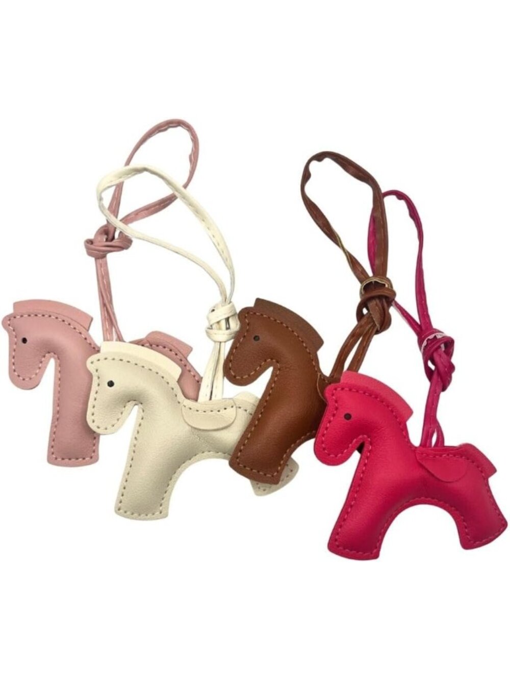 4-Piece Leather Purse Charms Set | Cute Bag Accessories for Bachelorette
